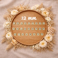 Lettres beige